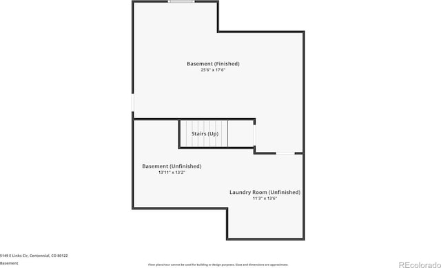 5149 E Links Cir, Centennial, CO 80122 - room layout