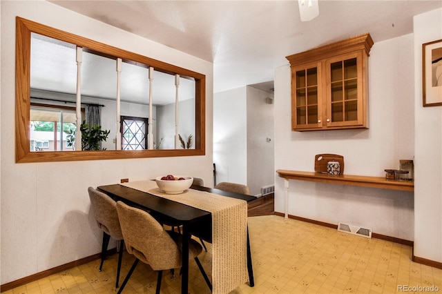 7839 Florado St, Denver, CO 80221 - dining room with tile patterned floors and baseboards