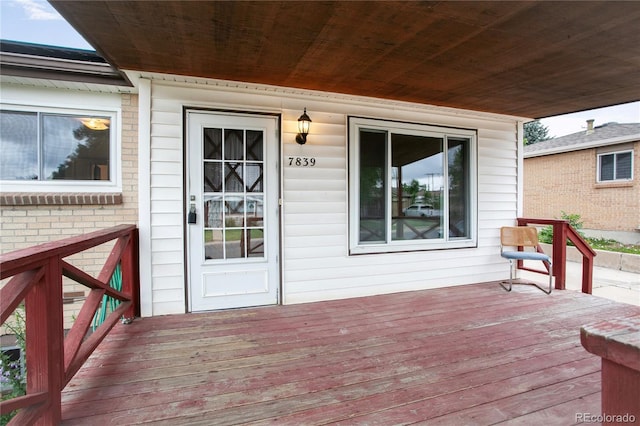7839 Florado St, Denver, CO 80221 - view of deck