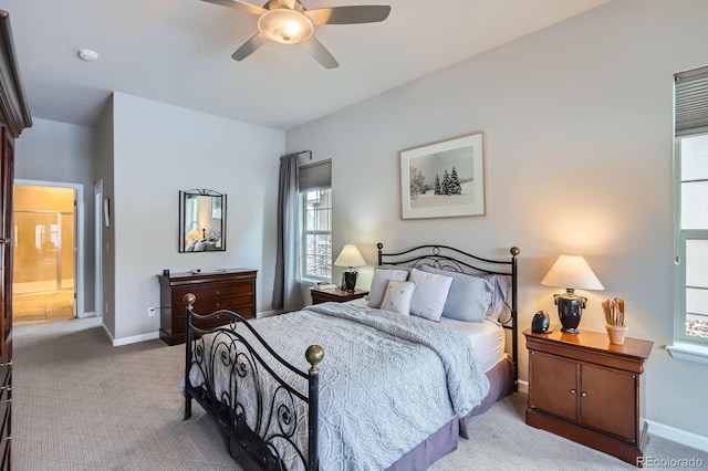 15855 Wild Horse Dr, Broomfield, CO 80023 - bedroom featuring carpet flooring, baseboards, and a ceiling fan