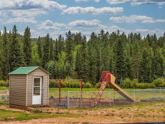 view of playground