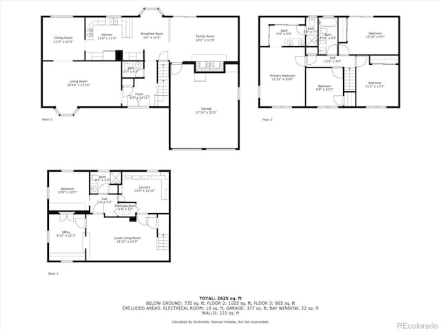 1923 S Newark Way, Aurora, CO 80014 - view of floor plan / room layout