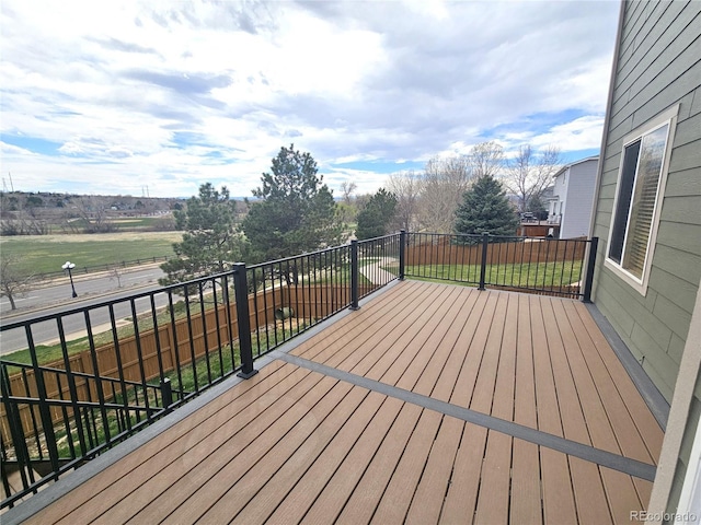 view of deck