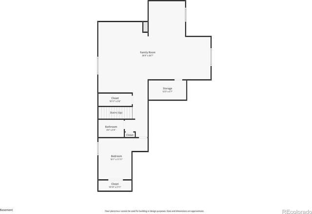 607 Azalea St, Brighton, CO 80601 - view of floor plan / room layout