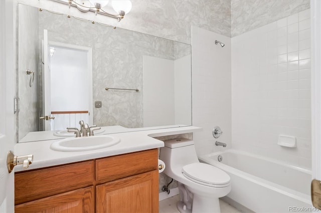 11237 W Ford Dr, Lakewood, CO 80226 - full bathroom with vanity and washtub / shower combination