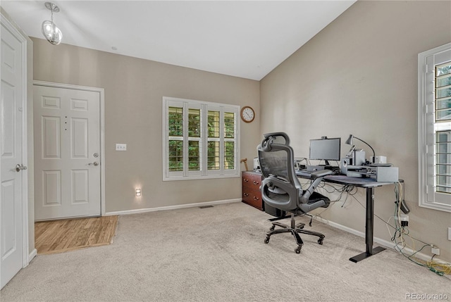 21789 Farmingdale Way, Parker, CO 80138 - carpeted office space with plenty of natural light