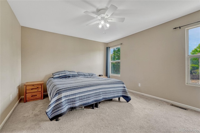21789 Farmingdale Way, Parker, CO 80138 - carpeted bedroom featuring baseboards and a ceiling fan