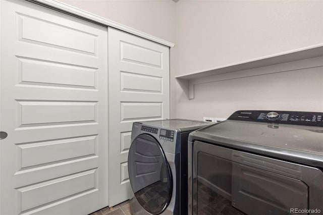 9284 Gore St Unit A, Arvada, CO 80007 - laundry area featuring washing machine and dryer