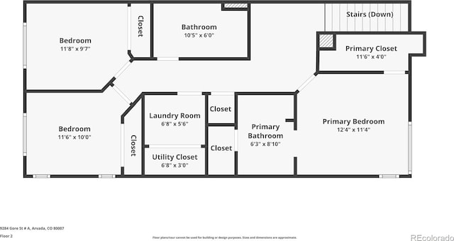 9284 Gore St Unit A, Arvada, CO 80007 - view of room layout
