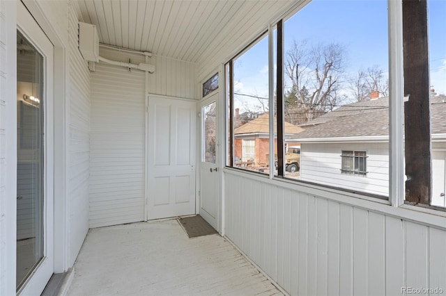 613 Pine St, Boulder, CO 80302 - view of unfurnished sunroom