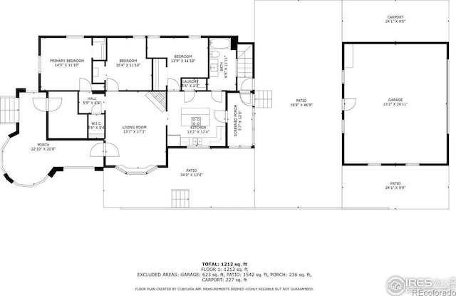 613 Pine St, Boulder, CO 80302 - plan
