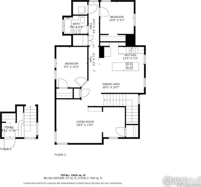 613 Pine St, Boulder, CO 80302 - floor plan