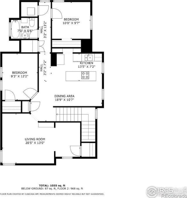 613 Pine St, Boulder, CO 80302 - floor plan