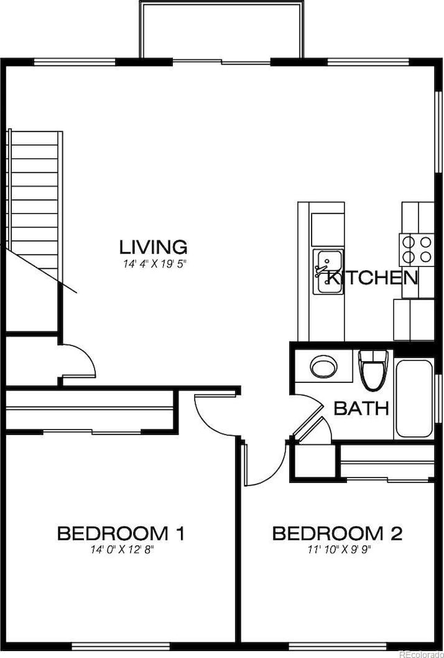 241 N Front St Unit 103, Monument, CO 80132 - floor plan
