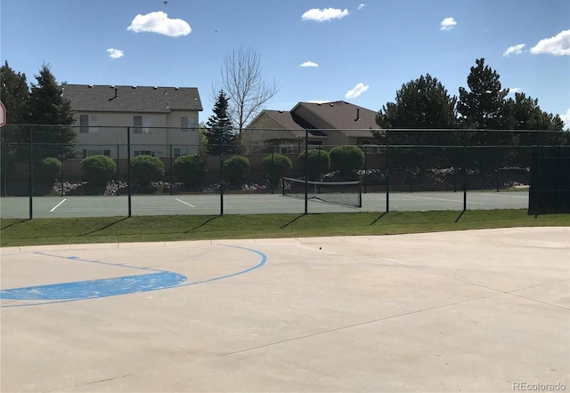 6041 Pioneer Mesa Dr, Colorado Springs, CO 80923 - view of sport court with a tennis court and community basketball court
