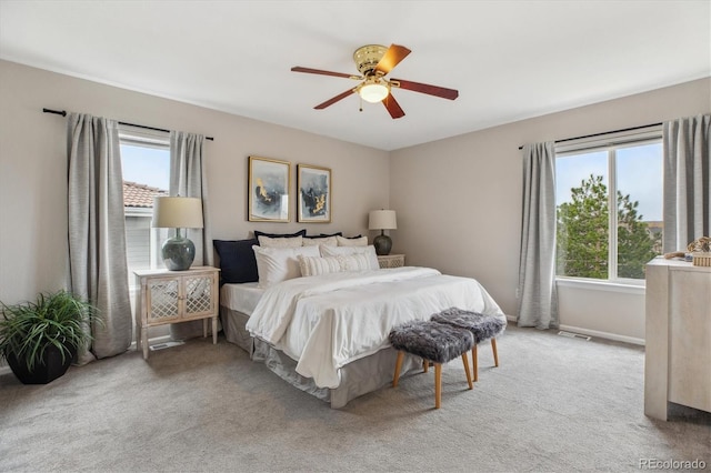 4526 Lyndenwood Pt, Highlands Ranch, CO 80130 - bedroom featuring carpet floors and ceiling fan