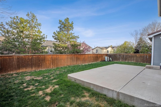 4526 Lyndenwood Pt, Highlands Ranch, CO 80130 - view of yard featuring a patio