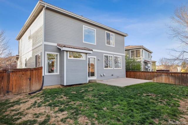4526 Lyndenwood Pt, Highlands Ranch, CO 80130 - rear view of property featuring a patio area