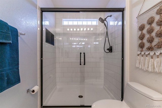 4526 Lyndenwood Pt, Highlands Ranch, CO 80130 - full bathroom with toilet and a stall shower