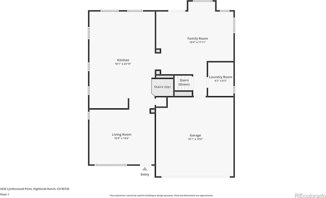 4526 Lyndenwood Pt, Highlands Ranch, CO 80130 - property floor plan