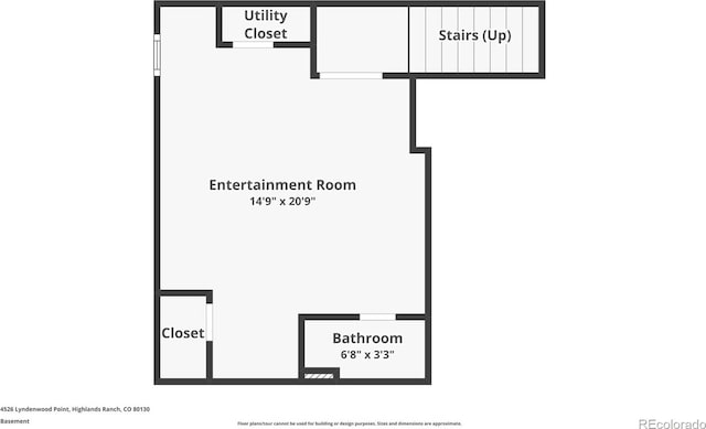 4526 Lyndenwood Pt, Highlands Ranch, CO 80130 - property floor plan