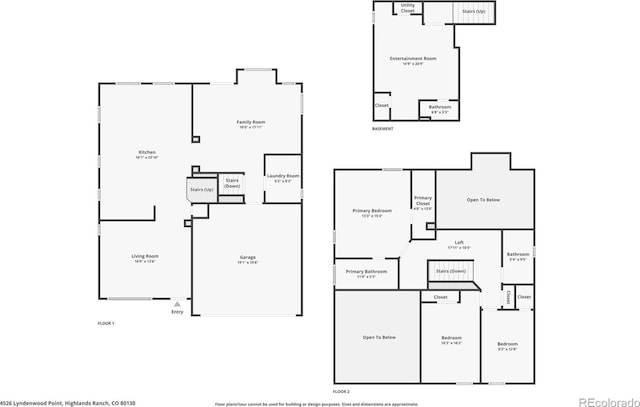 4526 Lyndenwood Pt, Highlands Ranch, CO 80130 - property floor plan