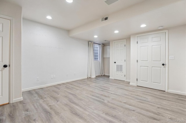 4526 Lyndenwood Pt, Highlands Ranch, CO 80130 - finished basement with wood finished floors, baseboards, and recessed lighting