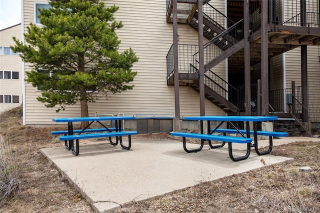 96 Mountain Side Dr Unit B61, Granby, CO 80446 - view of patio / terrace featuring stairway