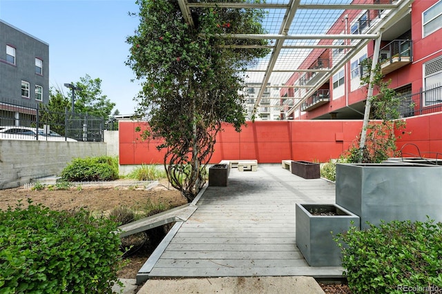 2518 16th St, Denver, CO 80211 - view of wooden terrace