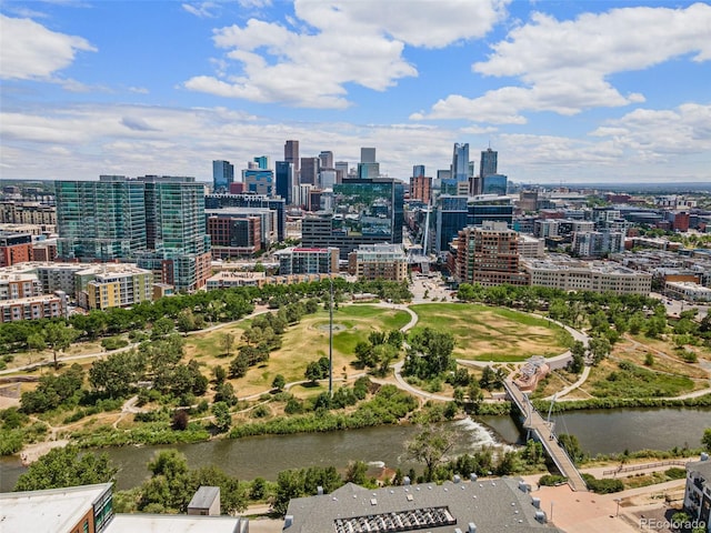 2518 16th St, Denver, CO 80211 - view of city skyline with a nearby body of water