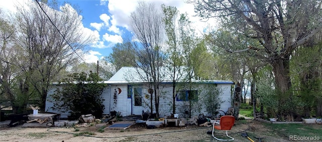 view of back of house