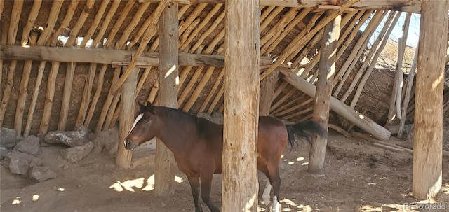 view of stable