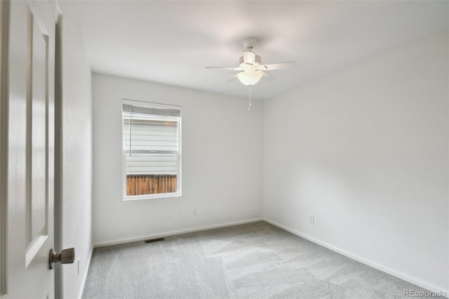 11847 Trail View Ln, Parker, CO 80134 - carpeted spare room featuring ceiling fan and baseboards