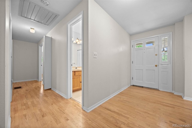 888 E Davies Ave, Centennial, CO 80122 - entryway featuring light wood-type flooring