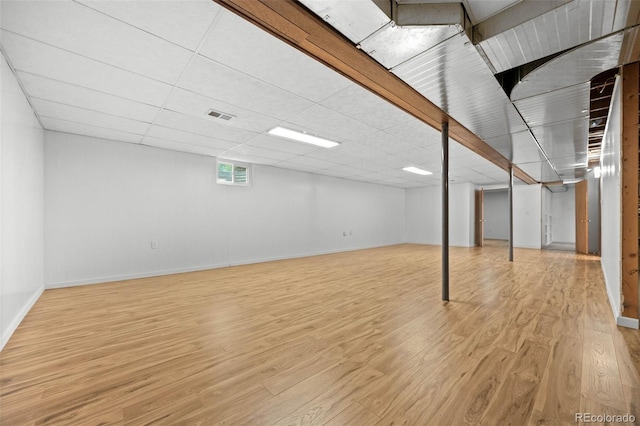 888 E Davies Ave, Centennial, CO 80122 - basement with light wood-style flooring