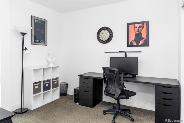 879 Delaware St, Denver, CO 80204 - carpeted office featuring baseboards
