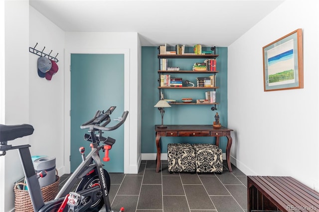 879 Delaware St, Denver, CO 80204 - exercise area featuring baseboards
