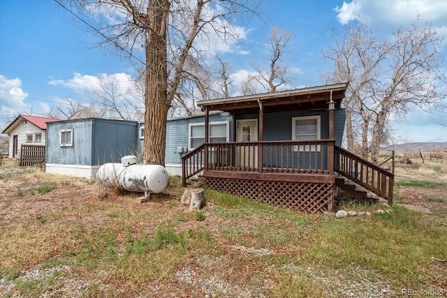 8005 W US Highway 50, Salida, CO 81201 - view of front of house featuring a porch