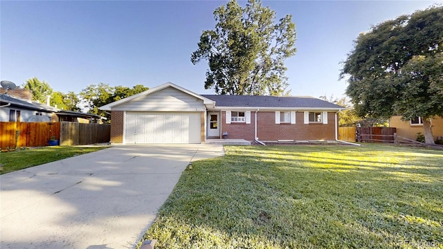 820 Cottonwood Ave, Centennial, CO 80121 - single story home with an attached garage, driveway, and brick siding
