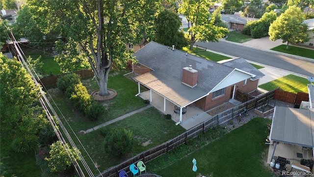 820 Cottonwood Ave, Centennial, CO 80121 - aerial view of property and surrounding area