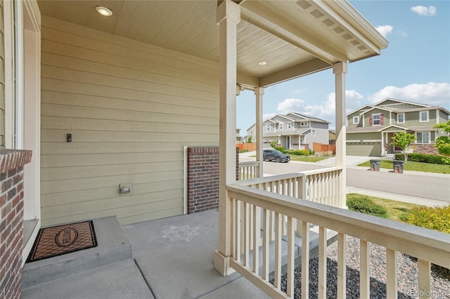 2682 E 161st Pl, Thornton, CO 80602 - porch with a residential view