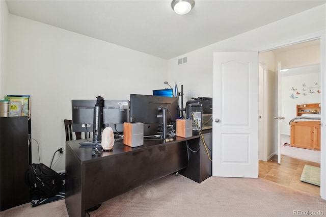 2682 E 161st Pl, Thornton, CO 80602 - office area featuring light tile patterned floors
