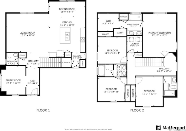 2682 E 161st Pl, Thornton, CO 80602 - floor plan / room layout