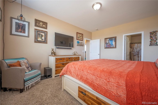 bedroom featuring carpet floors