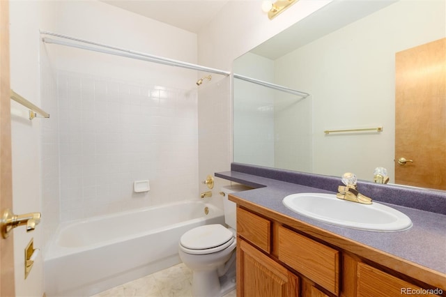 15851 Deer Ridge Dr, Morrison, CO 80465 - full bath with toilet, vanity, and  shower combination