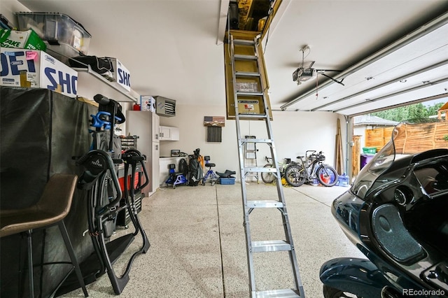 1414 S Vine St, Denver, CO 80210 - garage with a garage door opener