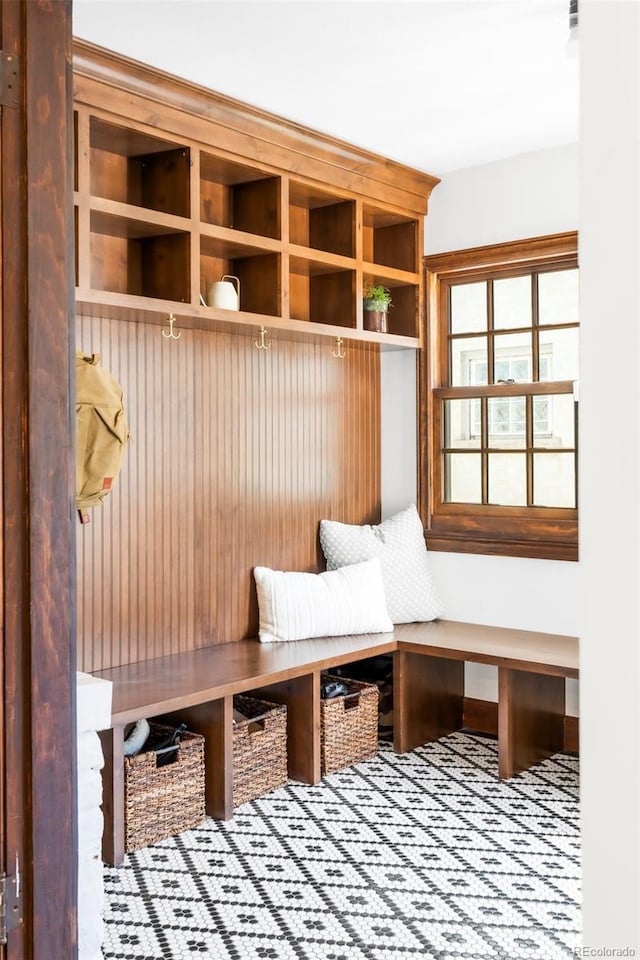 view of mudroom