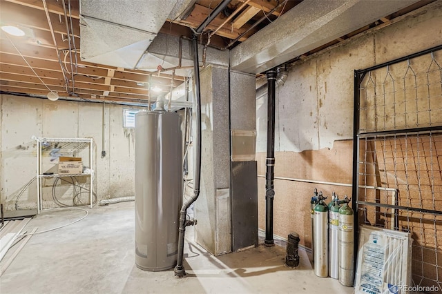 15775 E 13th Pl, Aurora, CO 80011 - unfinished below grade area featuring water heater