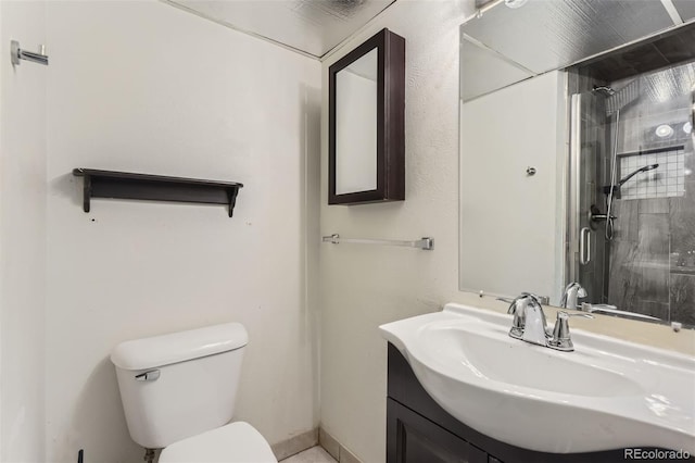 3235 S Newland St, Denver, CO 80227 - bathroom with vanity and a shower stall