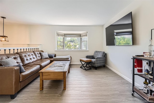 3235 S Newland St, Denver, CO 80227 - living area with wood finished floors and baseboards